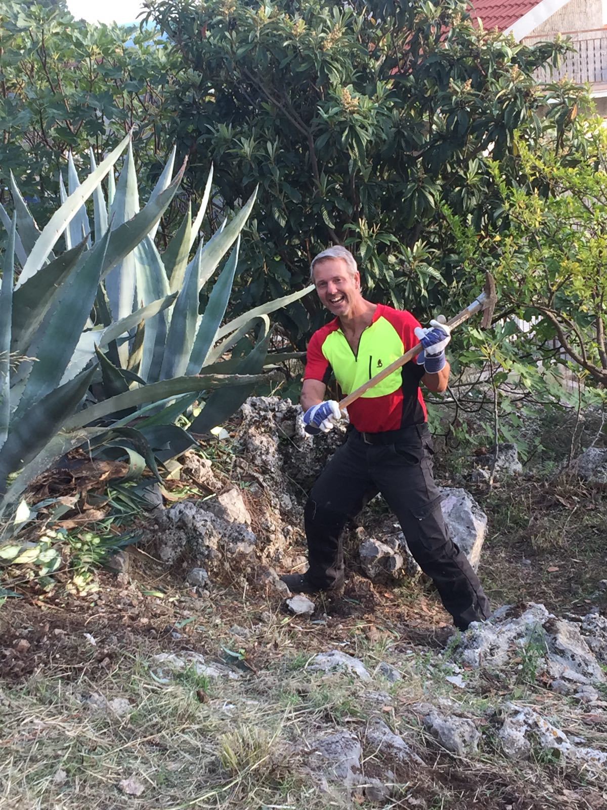 Oktober 2016 ~ Gartenmeister Klaus im Einsatz