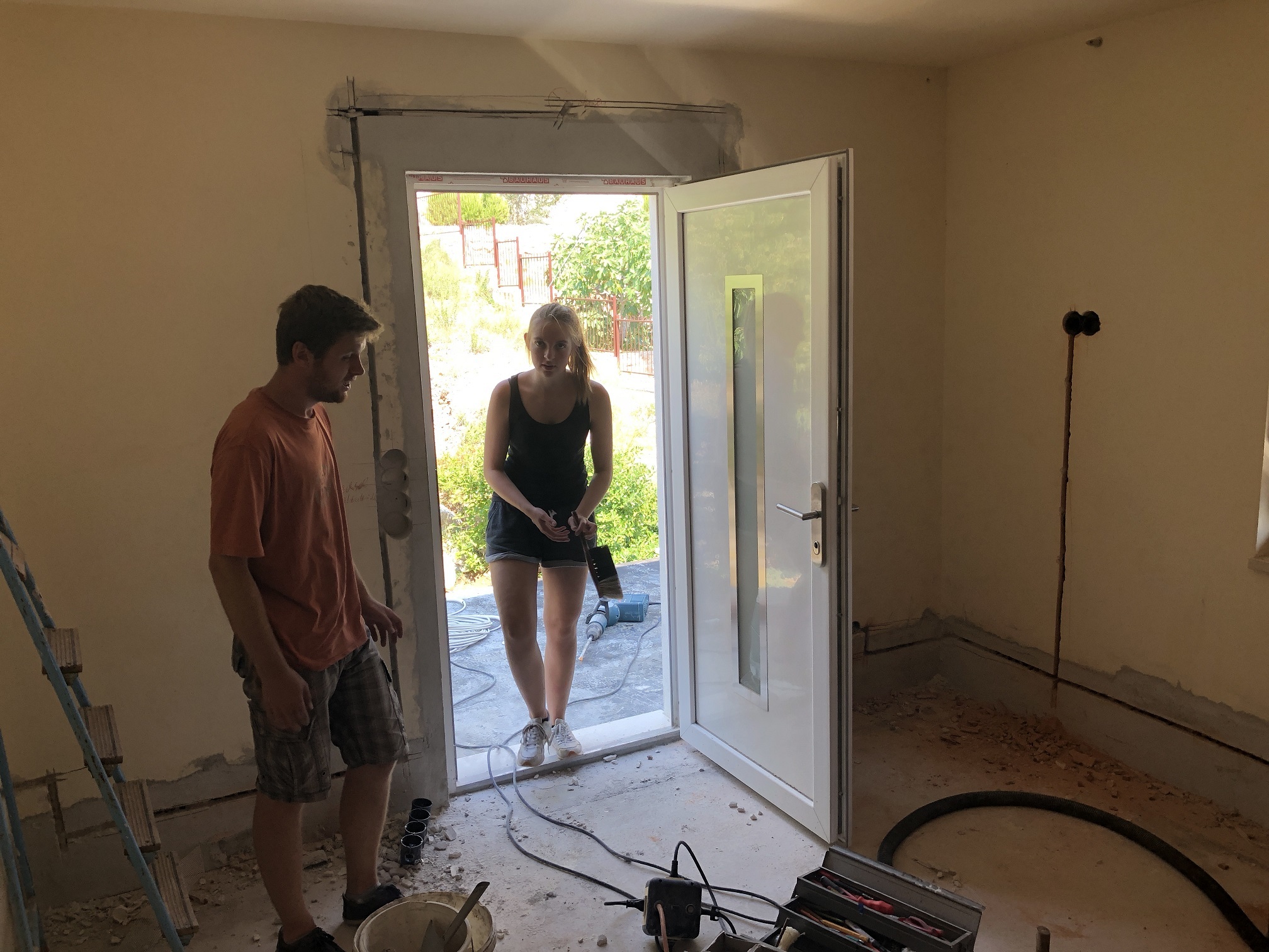 August 2018 ~ Freunde und tolle Helfer: Niklas und Nathalie