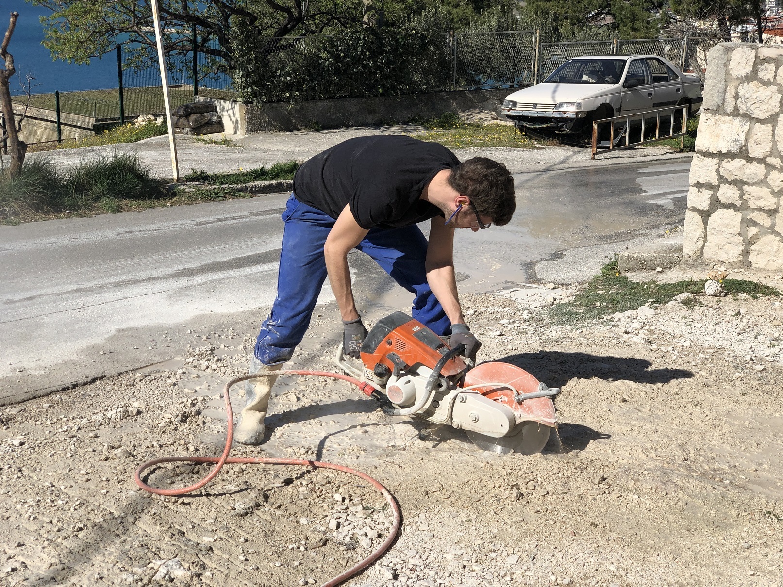 März 2019 ~ Vorbereitung für den Beton ...