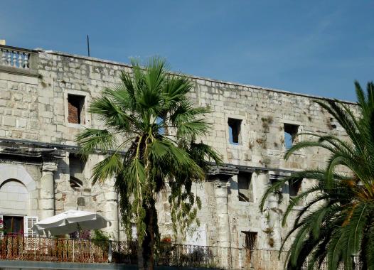 Split Altstadt Aussenmauer